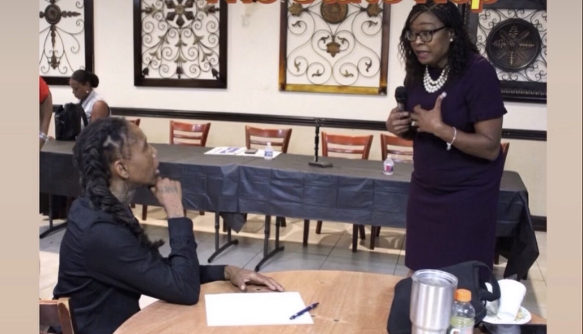 Listening first at community meetings, then carrying residents' words into the chamber.